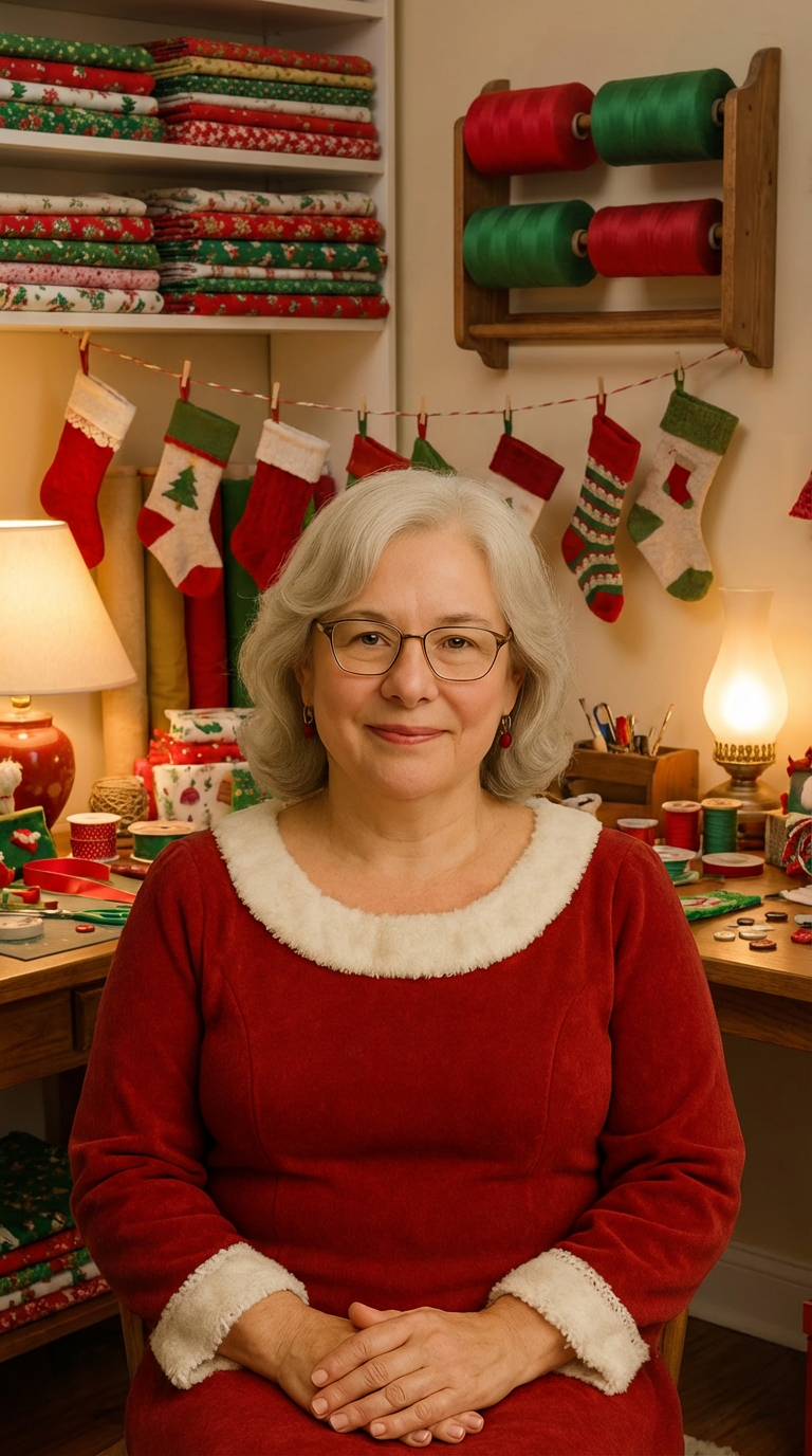 Mrs. Claus Sewing Room
